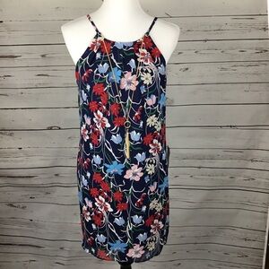 NWT Floral Sundress with Necklace Women's Medium Preppy